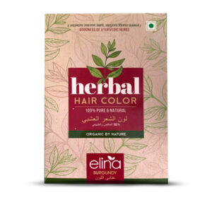 Henné en poudre naturel burgundy 100g - Elina Herbs